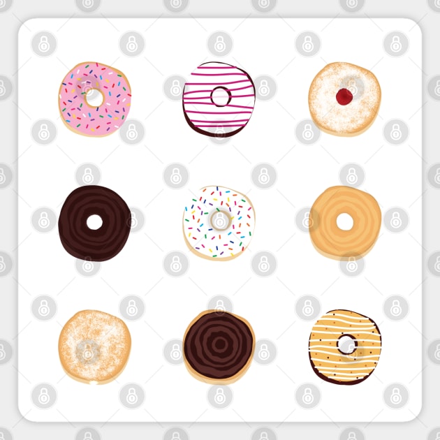 Donuts Magnet by Pointless_Peaches